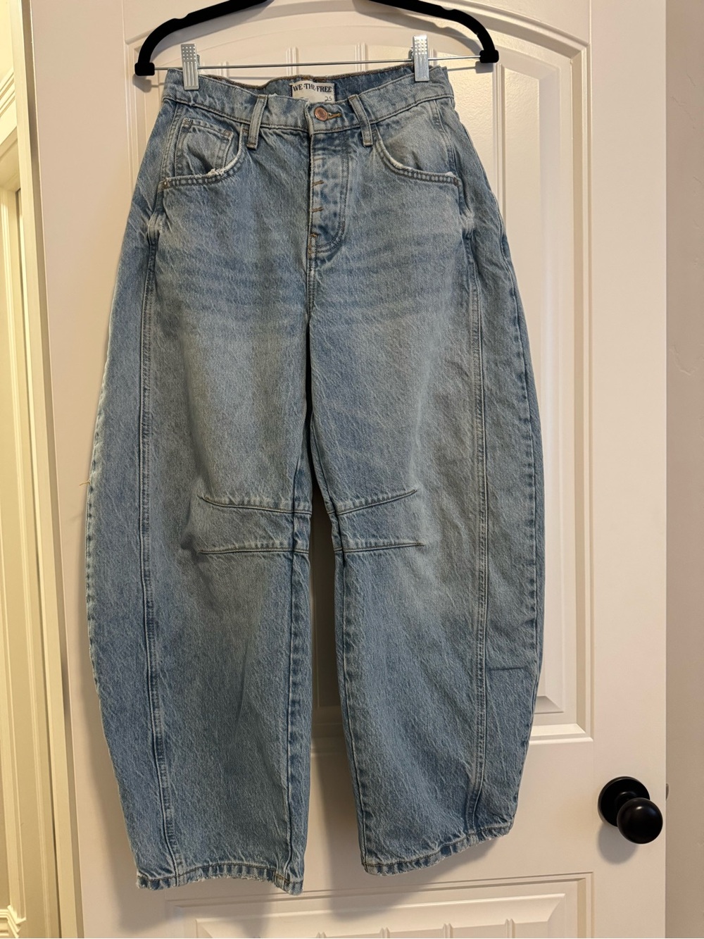 We The Free Lucky You Mid Rise Barrel - size 25